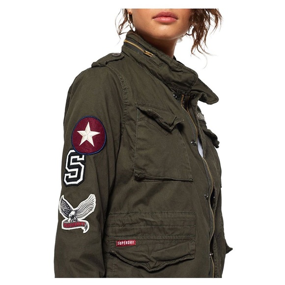 Winter Rookie Military Patch Jacket - Picture 2 of 12